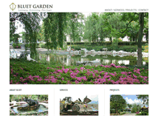 Tablet Screenshot of bluetgarden.com